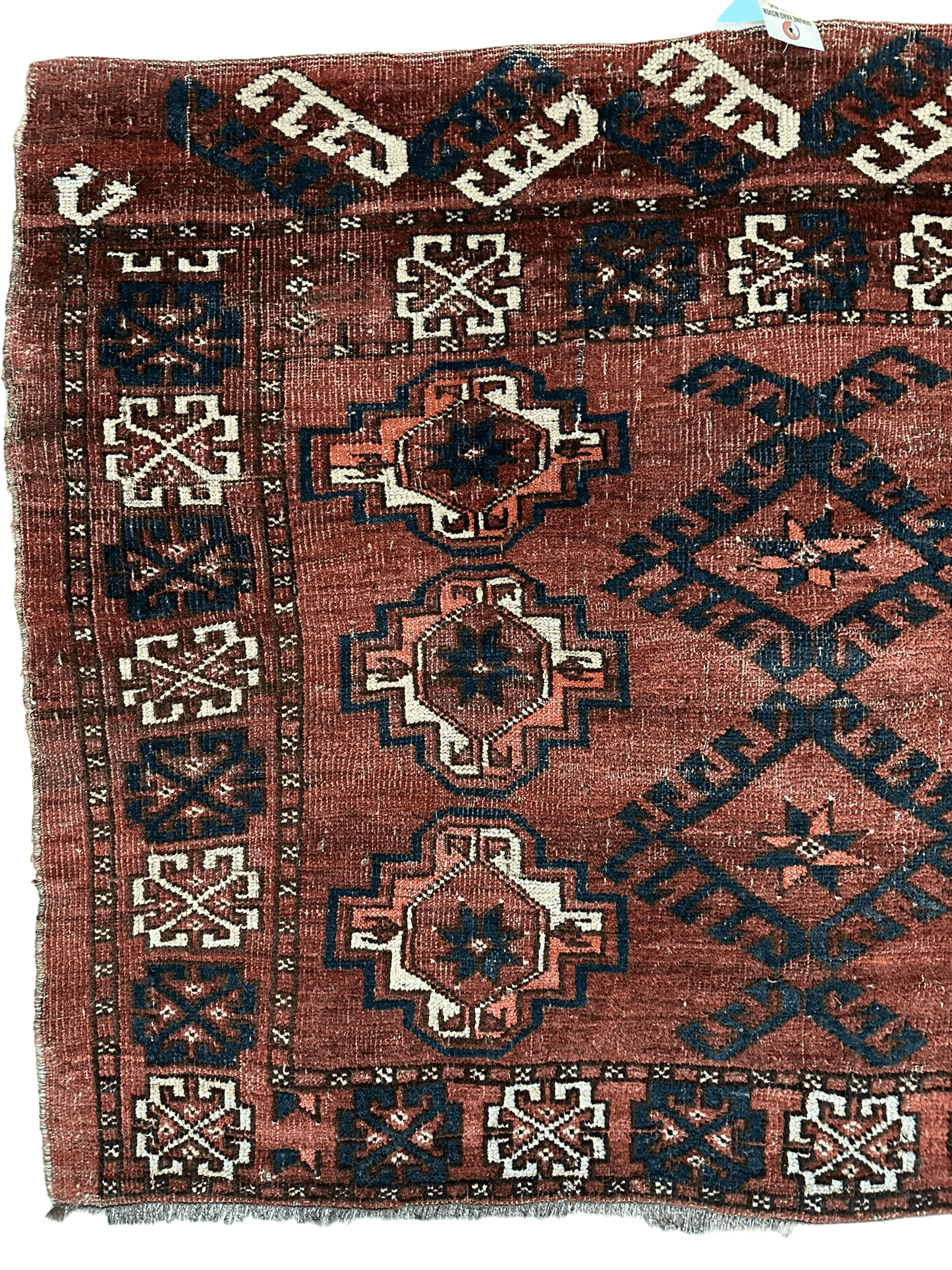 Antique Kizil Ayak Turkoman Chuval, Juval Rug 60"×34” - Tampa Home & Garden Store