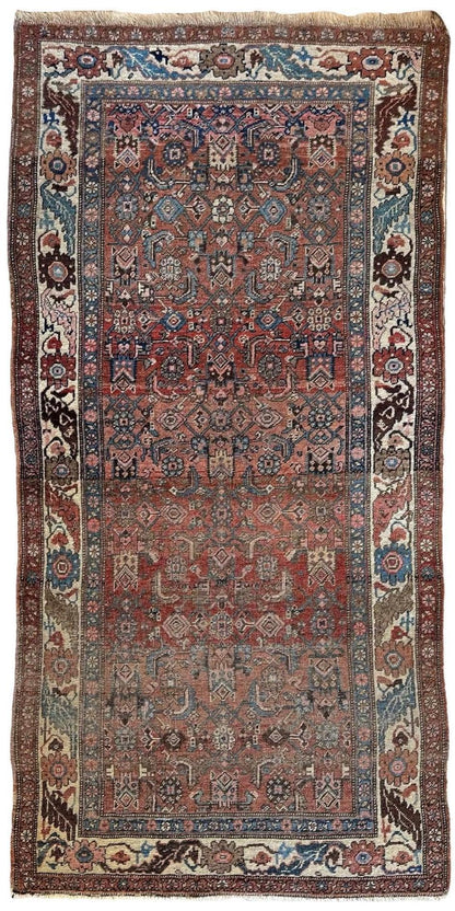Antique Late 19th Century Persian Kurdish Gholtogh Rug 4 x 7 - Tampa Home & Garden Store