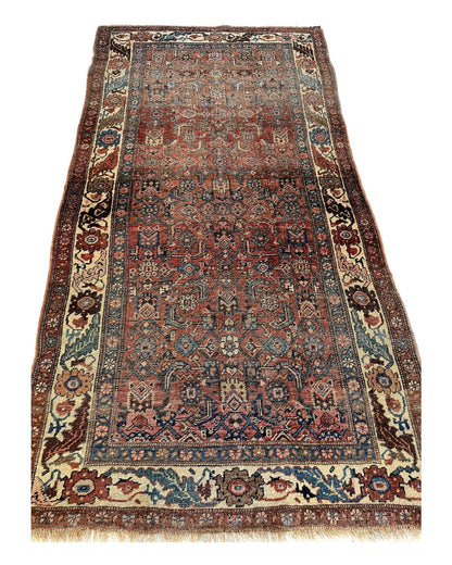 Antique Late 19th Century Persian Kurdish Gholtogh Rug 4 x 7 - Tampa Home & Garden Store