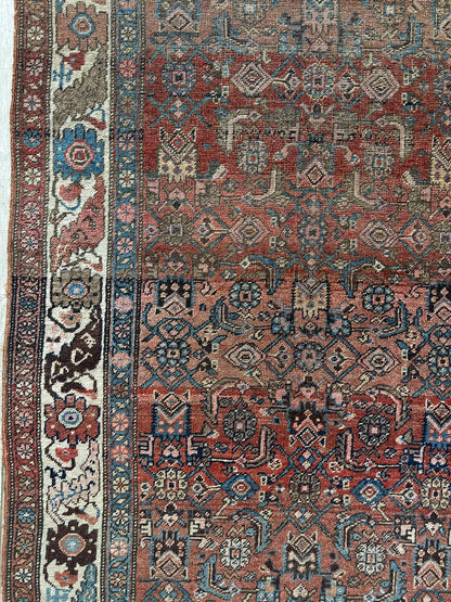 Antique Late 19th Century Persian Kurdish Gholtogh Rug 4 x 7 - Tampa Home & Garden Store