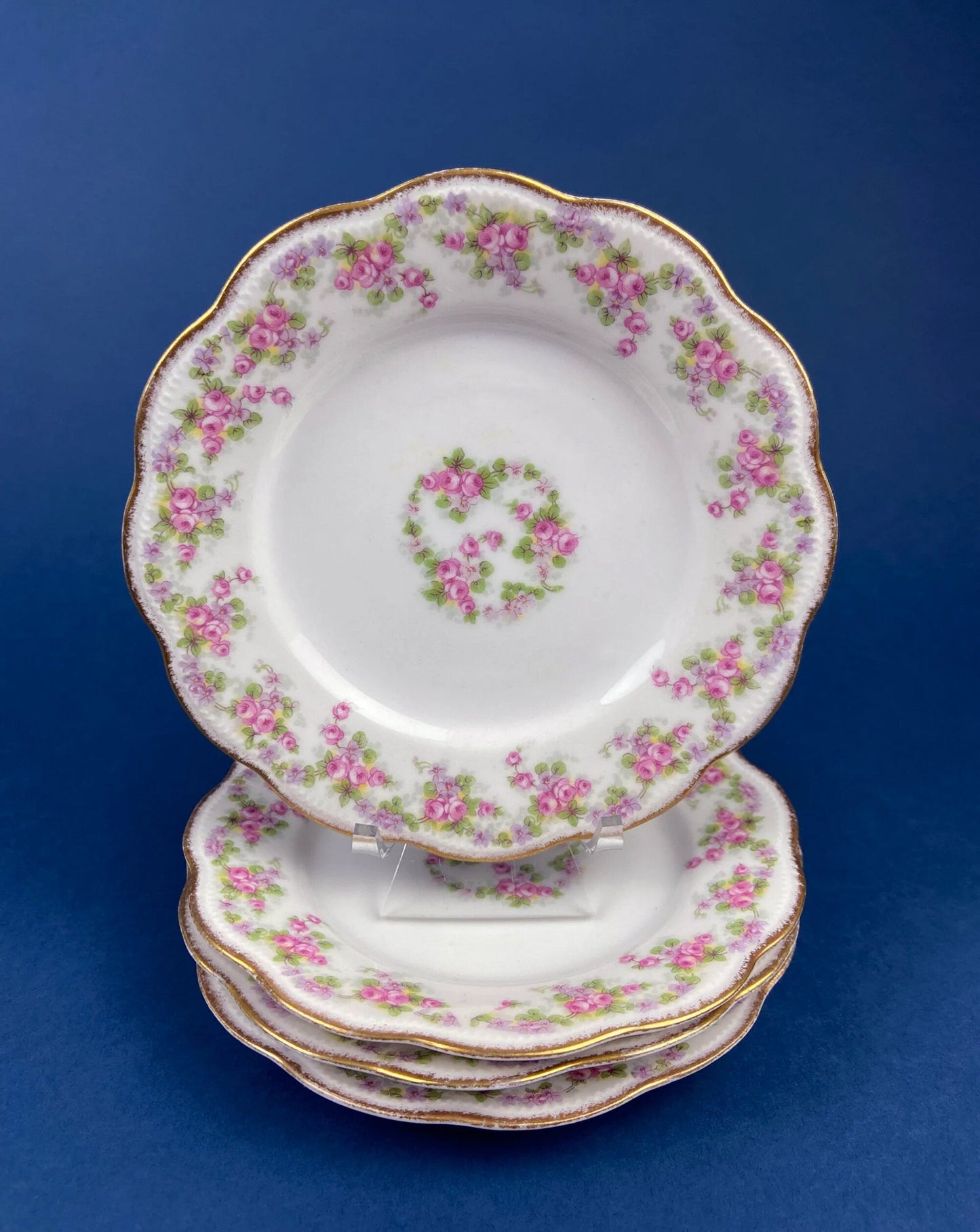 Antique Limoges Dinner Plates. Set of Eight Large Plates. Haviland & Co. Made in France. Luxurious Dining. Rare Find. French Country Living - Tampa Home & Garden Store