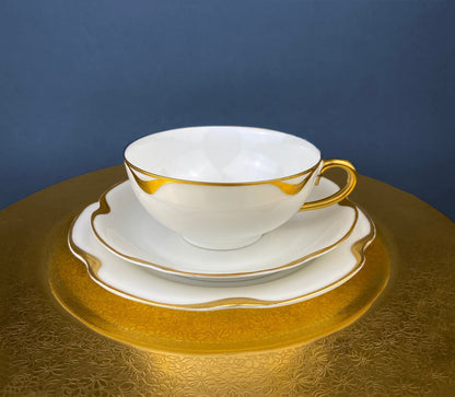 Antique Limoges Porcelain Serving Set. Tea or Coffee Cup with Saucer,  Dinner, and Salad Plates. Finest Porcelain by Haviland, France. - Tampa Home & Garden Store