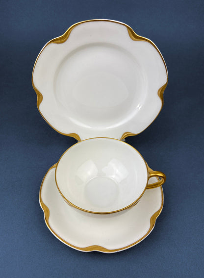 Antique Limoges Porcelain Serving Set. Tea or Coffee Cup with Saucer,  Dinner, and Salad Plates. Finest Porcelain by Haviland, France. - Tampa Home & Garden Store