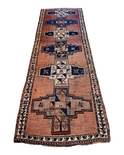 Antique Luri Persian Tribal Rug 4’4”x12’9” - Tampa Home & Garden Store