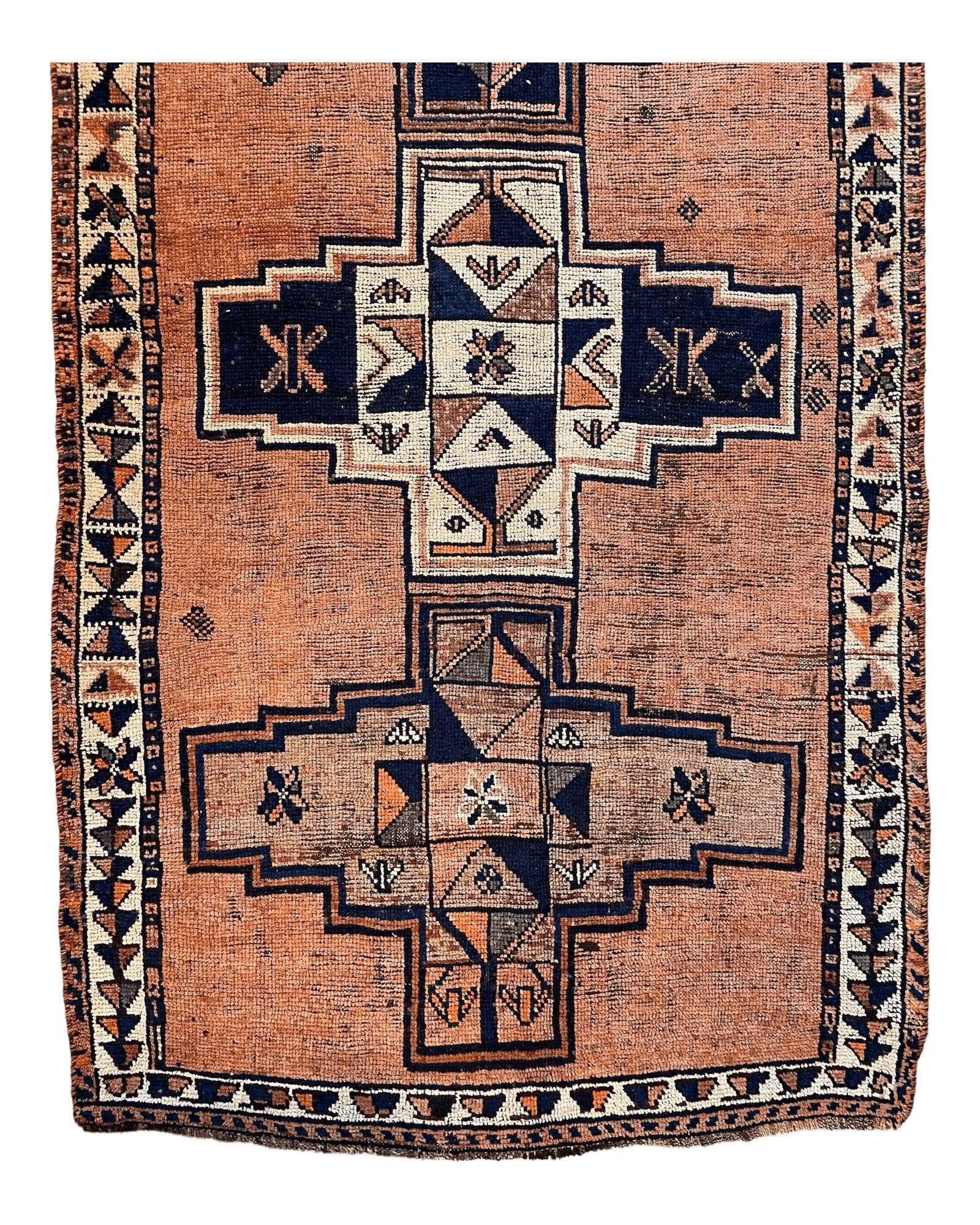 Antique Luri Persian Tribal Rug 4’4”x12’9” - Tampa Home & Garden Store