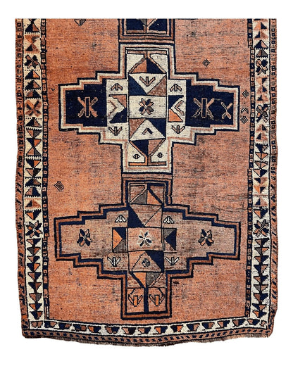 Antique Luri Persian Tribal Rug 4’4”x12’9” - Tampa Home & Garden Store