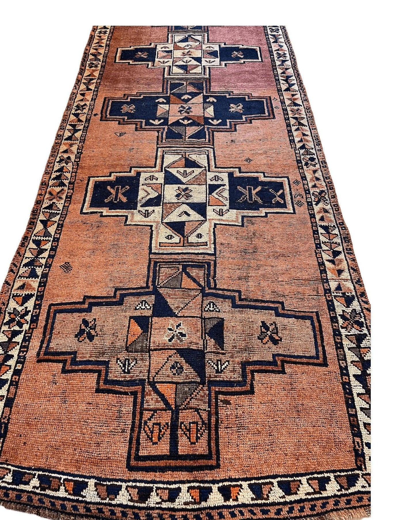 Antique Luri Persian Tribal Rug 4’4”x12’9” - Tampa Home & Garden Store