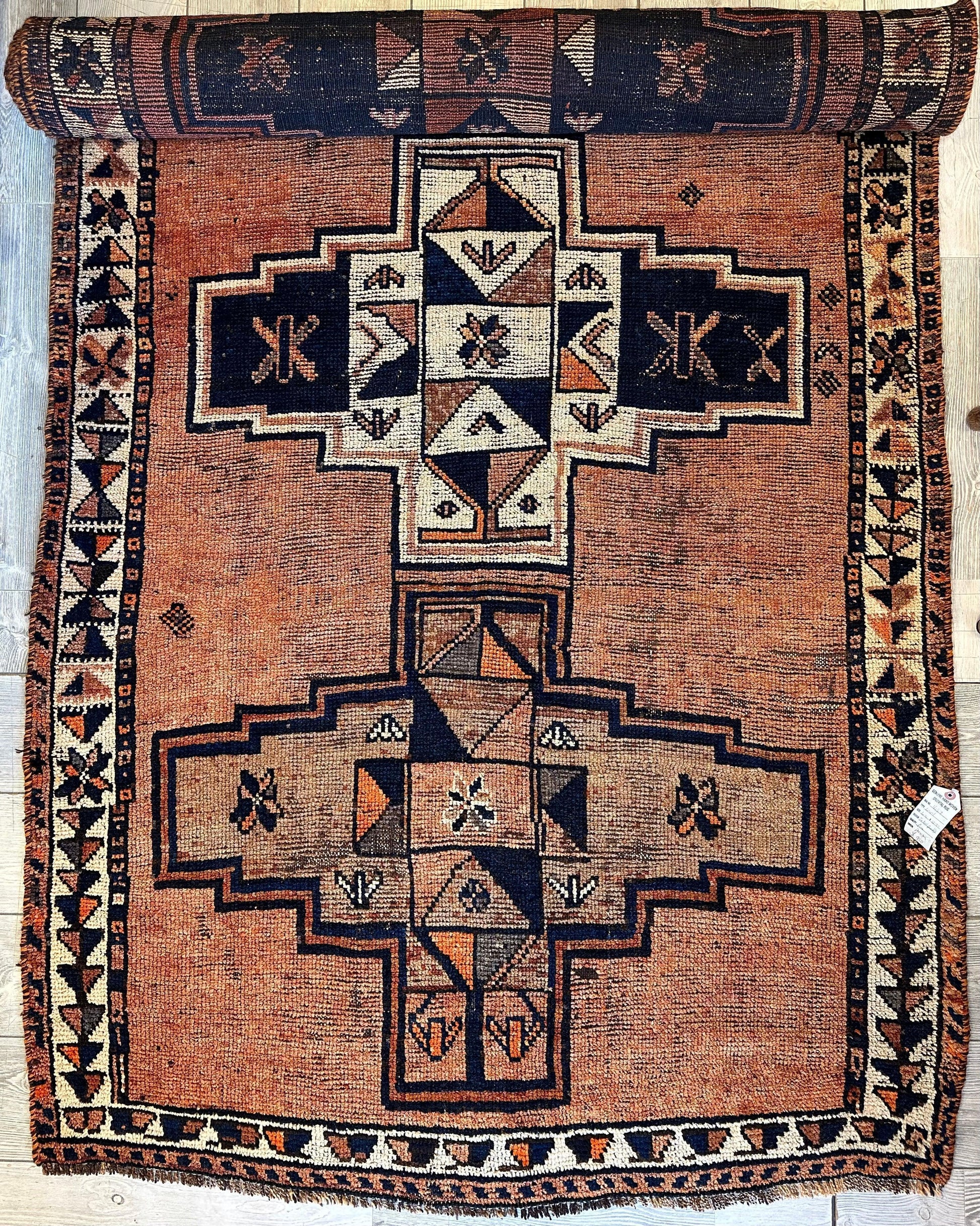 Antique Luri Persian Tribal Rug 4’4”x12’9” - Tampa Home & Garden Store