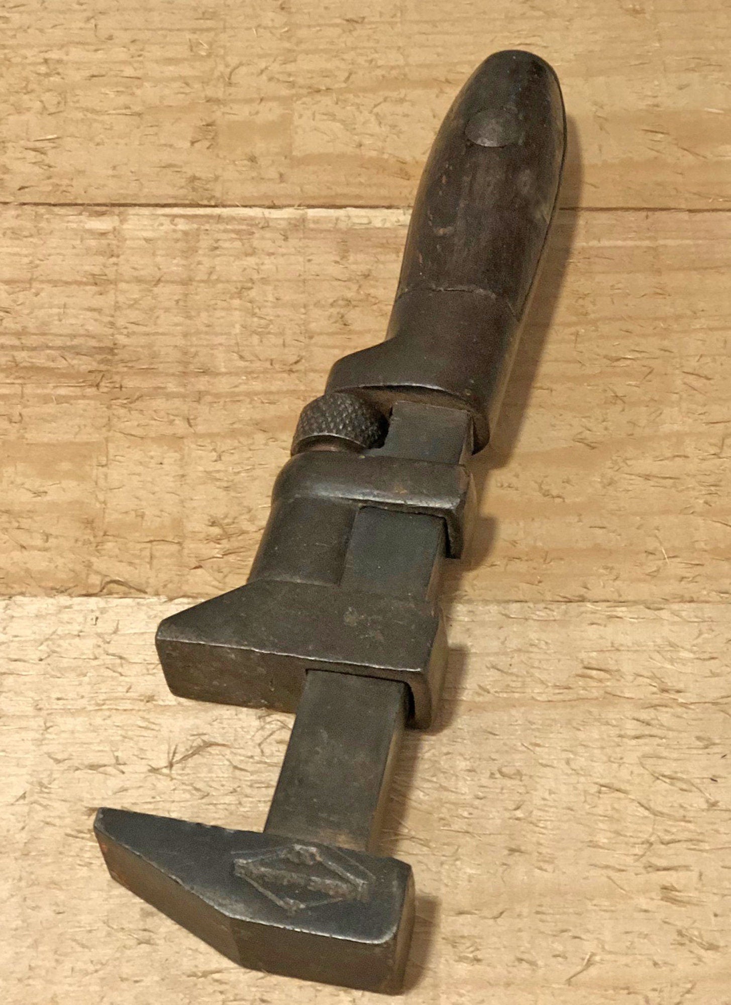 Antique OPI & PRY Craft Man Wrench.  Collectible Manual Tool with Wooden Handle. Gift for Him for Christmas. - Tampa Home & Garden Store