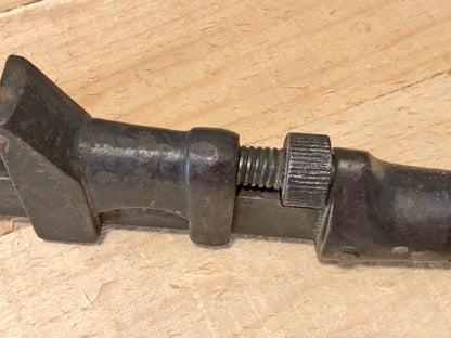Antique OPI & PRY Craft Man Wrench.  Collectible Manual Tool with Wooden Handle. Gift for Him for Christmas. - Tampa Home & Garden Store