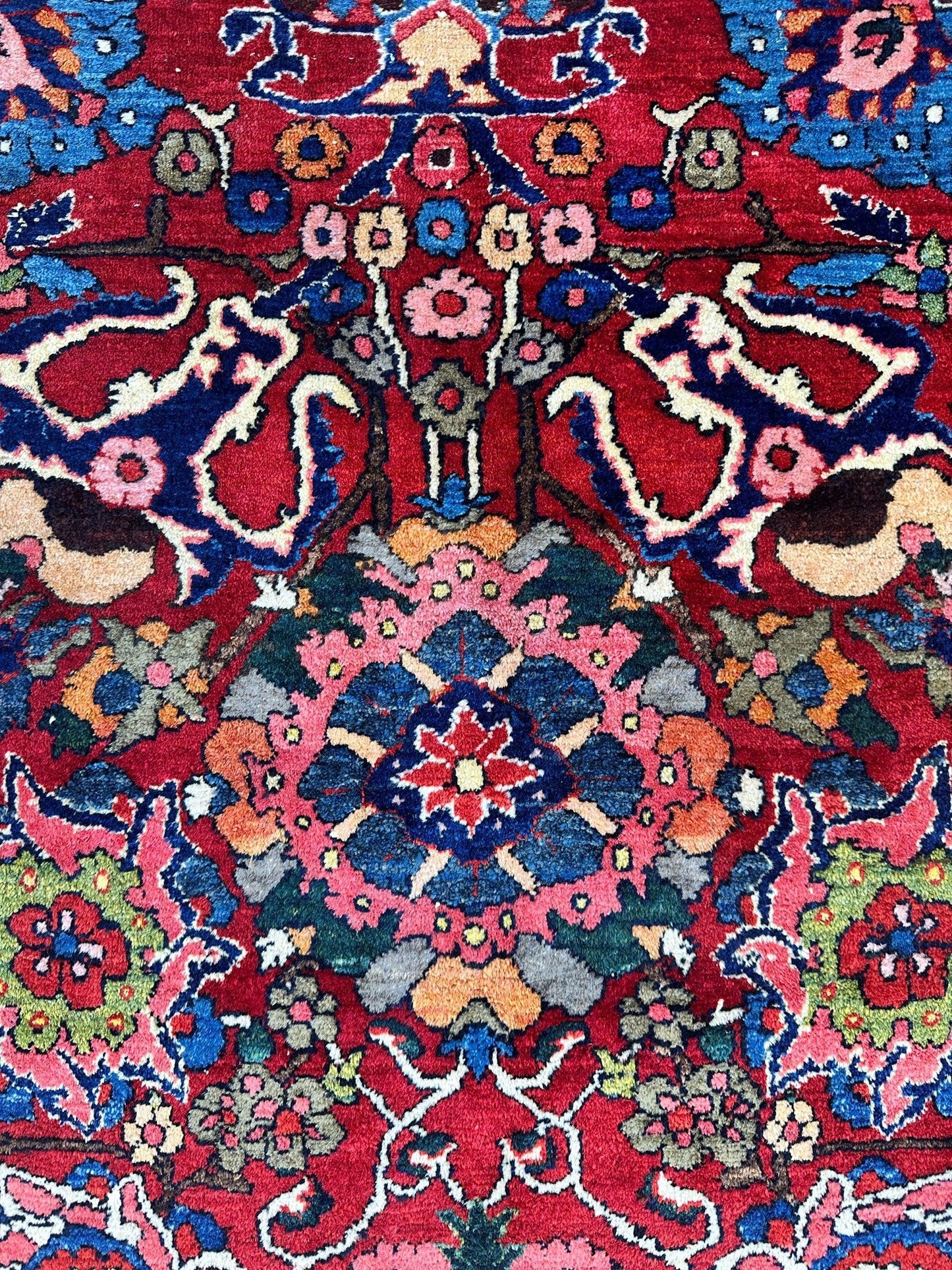 Antique Persian Bakhtiari Rug – Timeless Masterpiece 8'6" x 13'2" - Tampa Home & Garden Store
