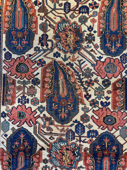 Antique Persian Malayar Circa 1900 4’10 x 6’7” - Tampa Home & Garden Store