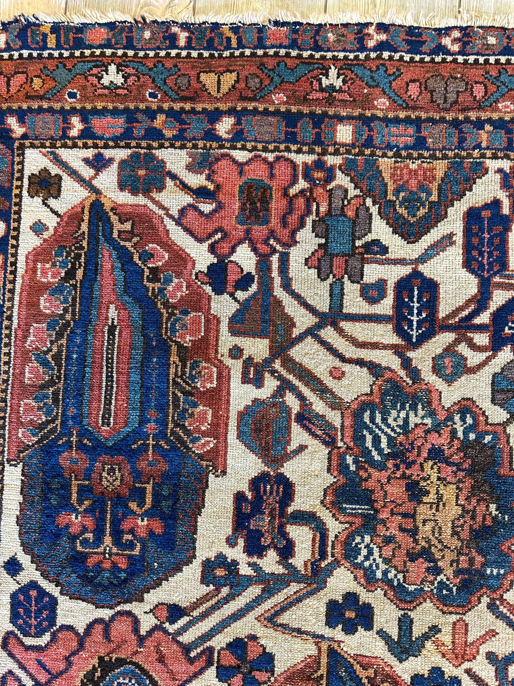 Antique Persian Malayar Circa 1900 4’10 x 6’7” - Tampa Home & Garden Store