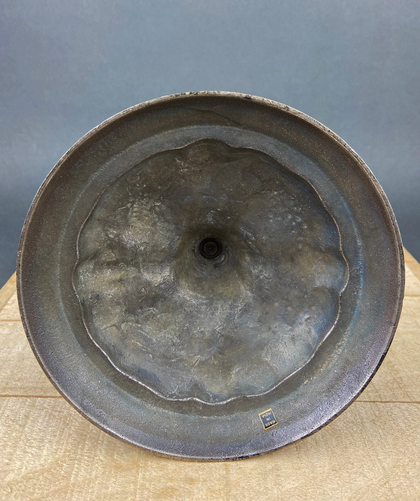 Antique Pillar Candle Holder/Silver Plated Candle Stand/Art Nouveau Relief. Fine Dining. - Tampa Home & Garden Store