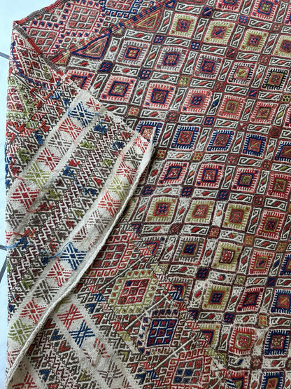 Antique Turkish Jajim Wool Rug 5’6” x 14’5” - Tampa Home & Garden Store