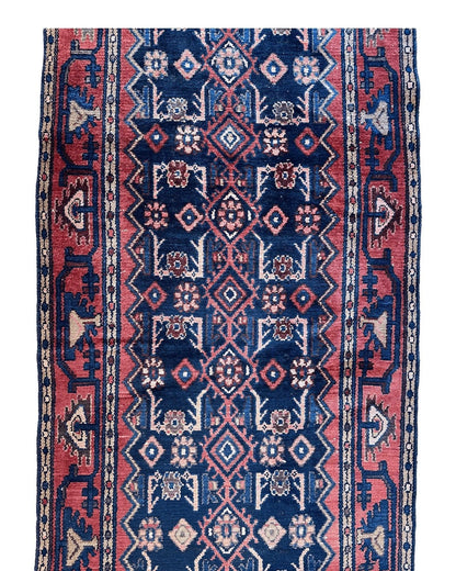 Antique Vegetable Dye Malayer Persian Runner Rug 3x10’4” - Tampa Home & Garden Store