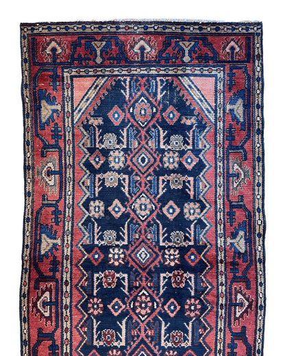 Antique Vegetable Dye Malayer Persian Runner Rug 3x10’4” - Tampa Home & Garden Store