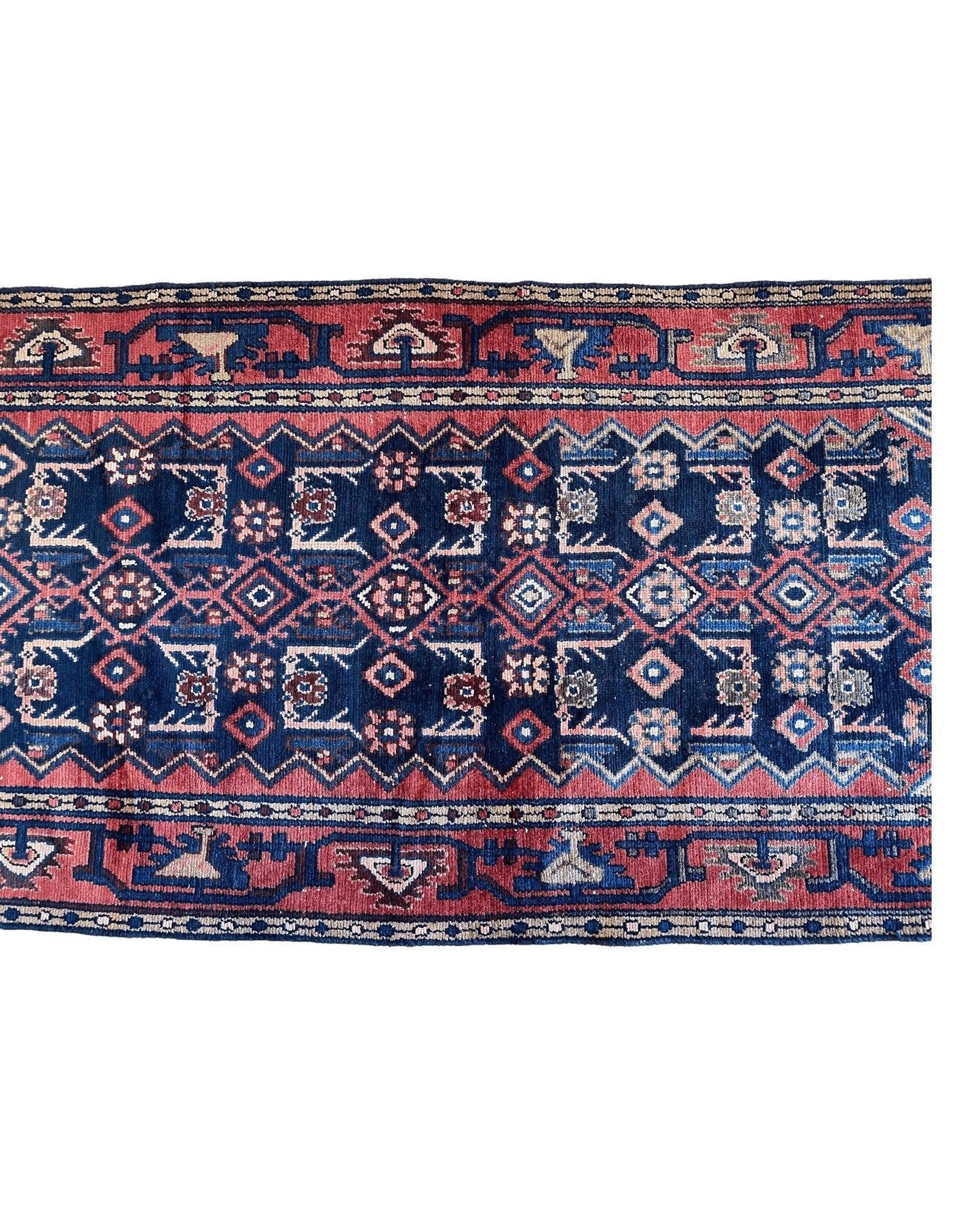 Antique Vegetable Dye Malayer Persian Runner Rug 3x10’4” - Tampa Home & Garden Store