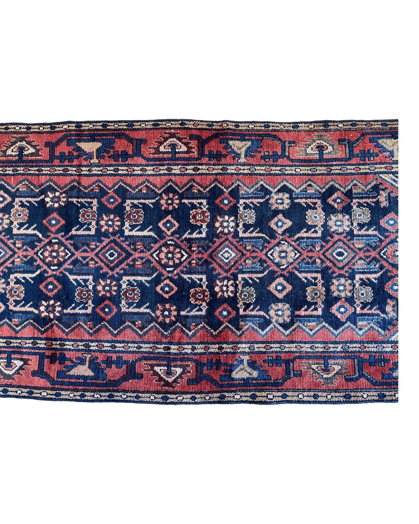 Antique Vegetable Dye Malayer Persian Runner Rug 3x10’4” - Tampa Home & Garden Store