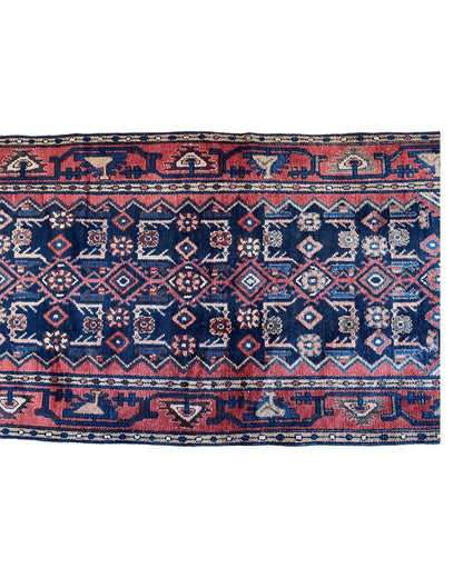 Antique Vegetable Dye Malayer Persian Runner Rug 3x10’4” - Tampa Home & Garden Store