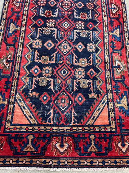 Antique Vegetable Dye Malayer Persian Runner Rug 3x10’4” - Tampa Home & Garden Store