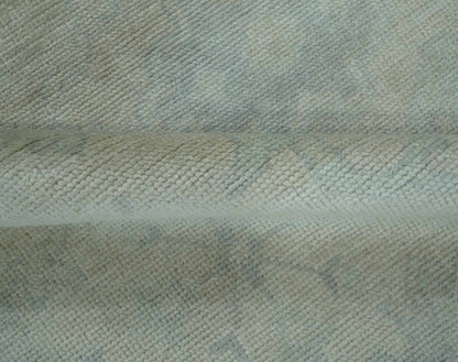 Antique look Beige and Gray Hand Knotted Oriental Oushak 8x10 wool Area Rug - Tampa Home & Garden Store
