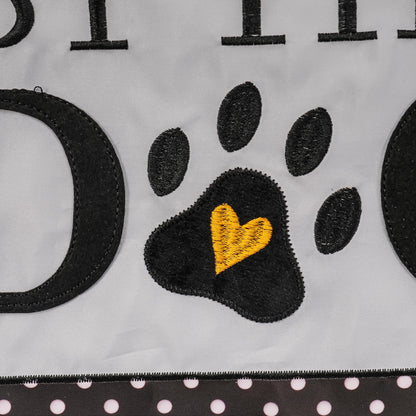 Approved by the Dog Garden Applique Flag - Tampa Home & Garden Store