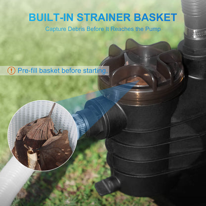 AquaMind AM13 Sand Filter Pump - Tampa Home & Garden Store