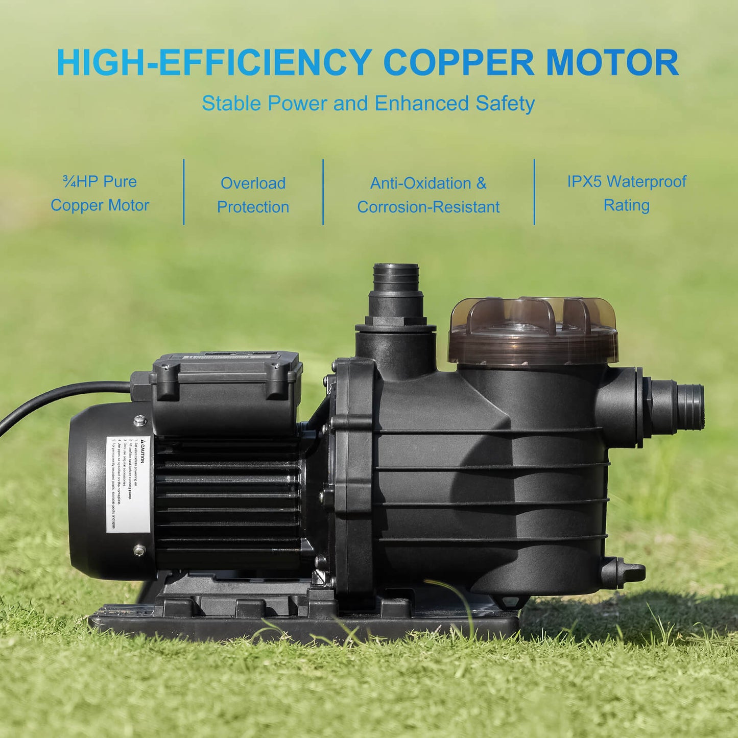 AquaMind AM13 Sand Filter Pump - Tampa Home & Garden Store