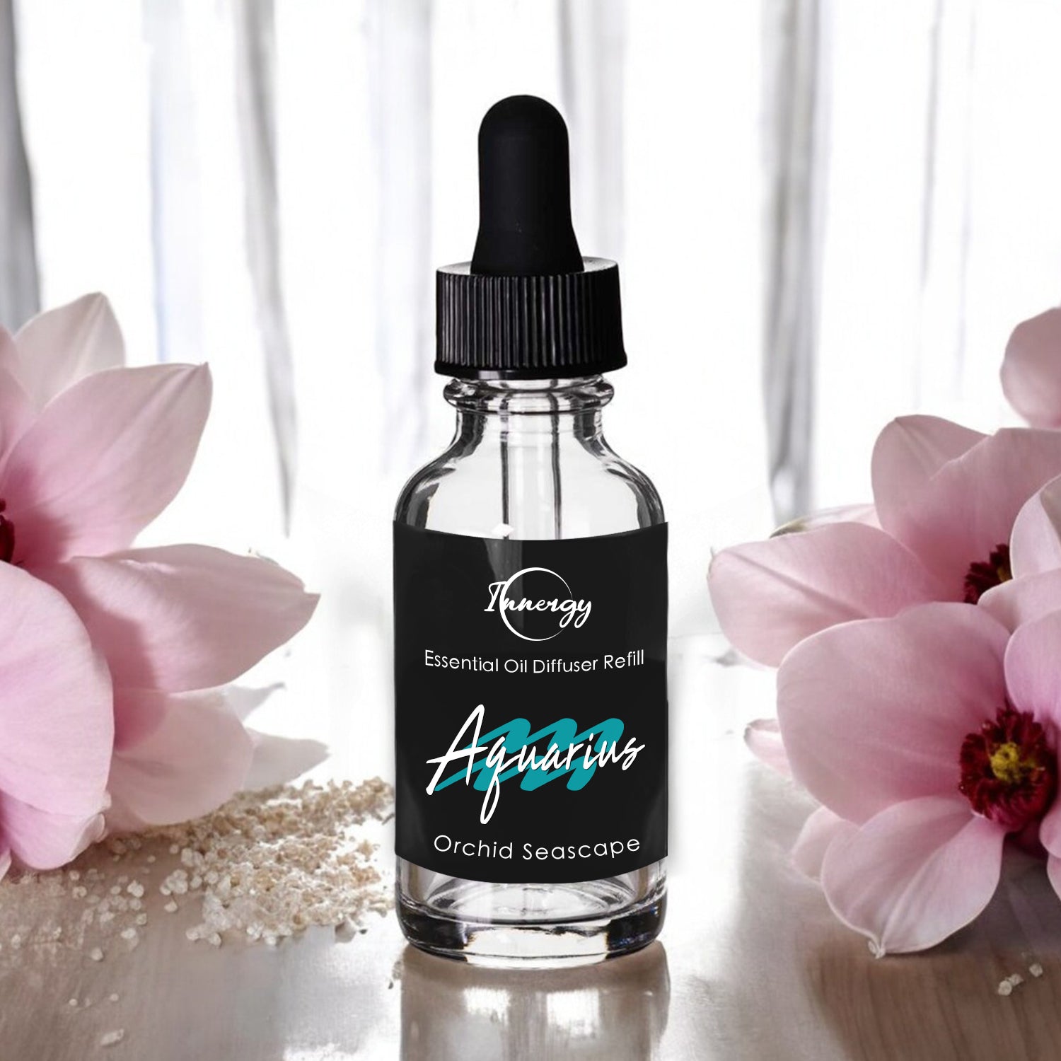 Aquarius Zodiac Crystal-Enhanced Oil Diffuser, Car Air Freshener, 8ml - Tampa Home & Garden Store