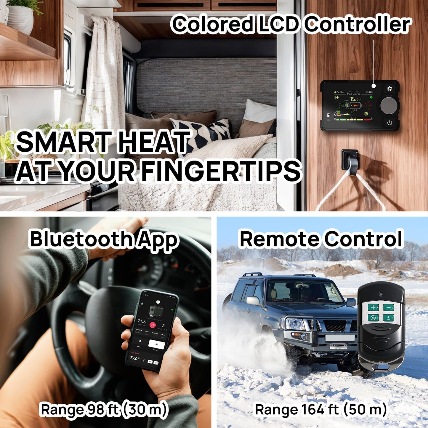 Arcade H8BP Diesel Heater, 8kW Triple Power, All-in-One Compact - Tampa Home & Garden Store