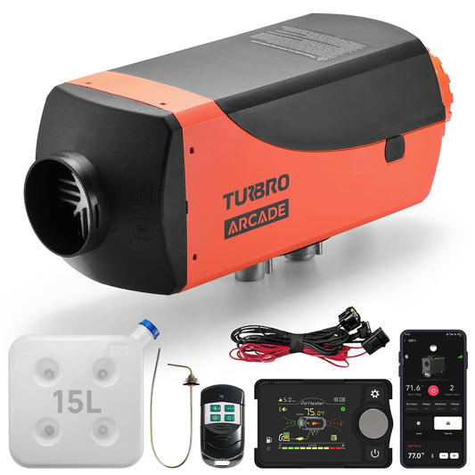 Arcade S8BP Diesel Heater, 8kW Dual Voltage, 4 Gal Large Tank - Tampa Home & Garden Store