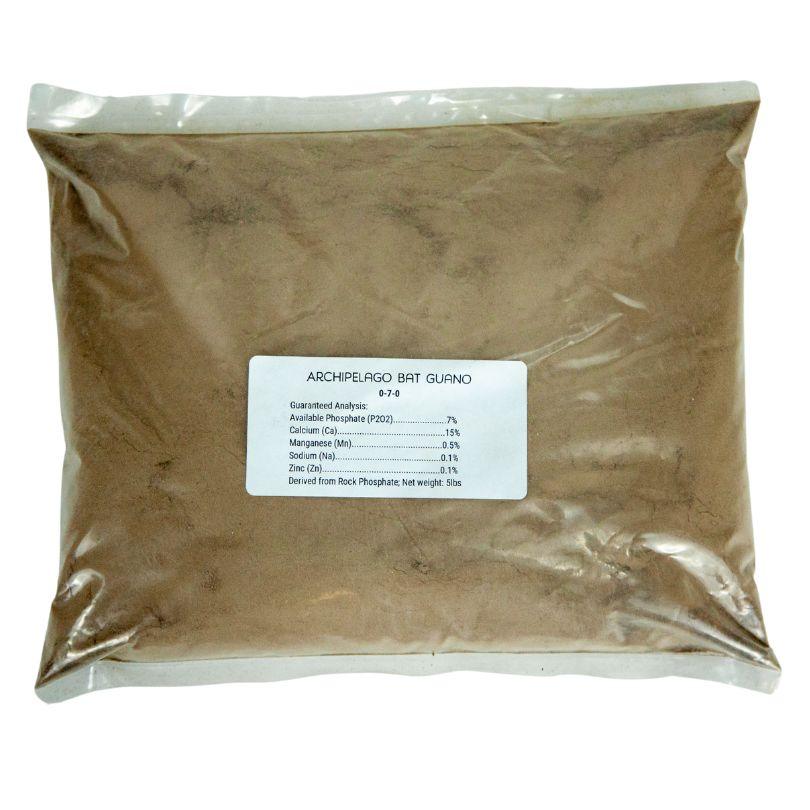 Archipelago Bat Guano 0-7-0 (5 lb bag) - Tampa Home & Garden Store