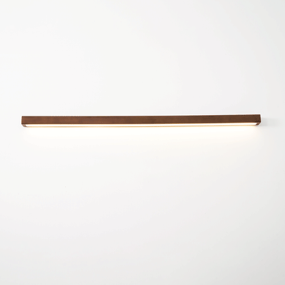 Pinea pinewood wall light with frosted diffuser, dimmable warm LED by Moktan Sabai on Tampa Home & Garden Store