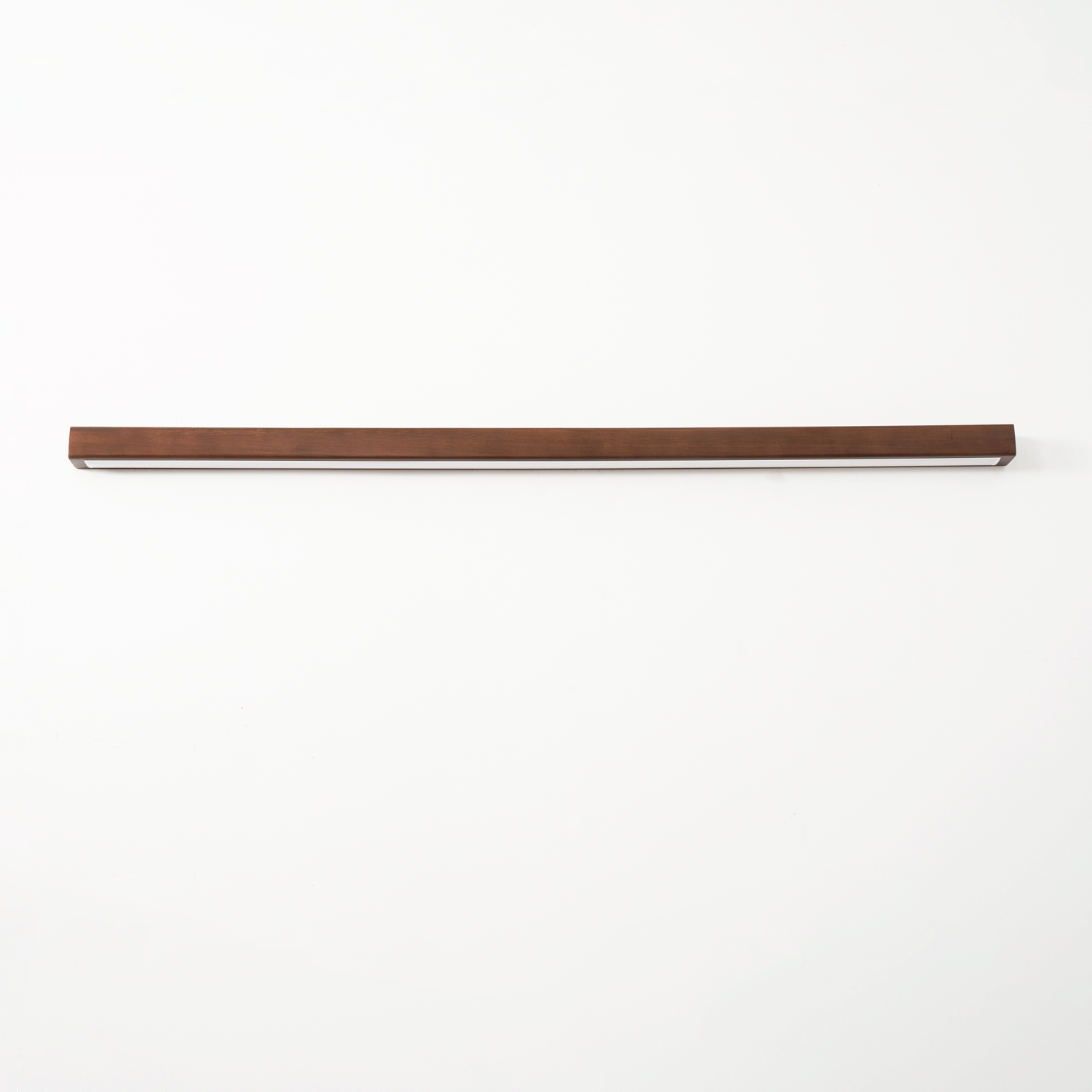 Pinea linear pine wood wall light with frosted diffuser, dimmable warm LED by Moktan Sabai on Tampa Home & Garden Store