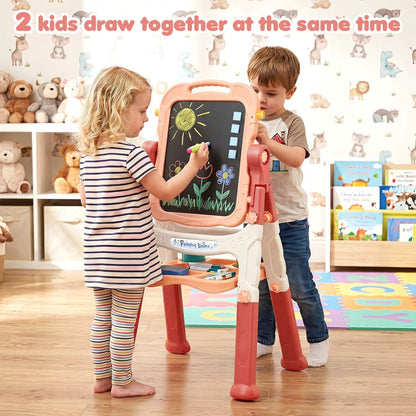 Art Easel Adjustable Height and 22 Accessories