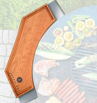 Arteflame Cherry Wood Cutting Block - Perfect Fit for Grills - Tampa soil911.com