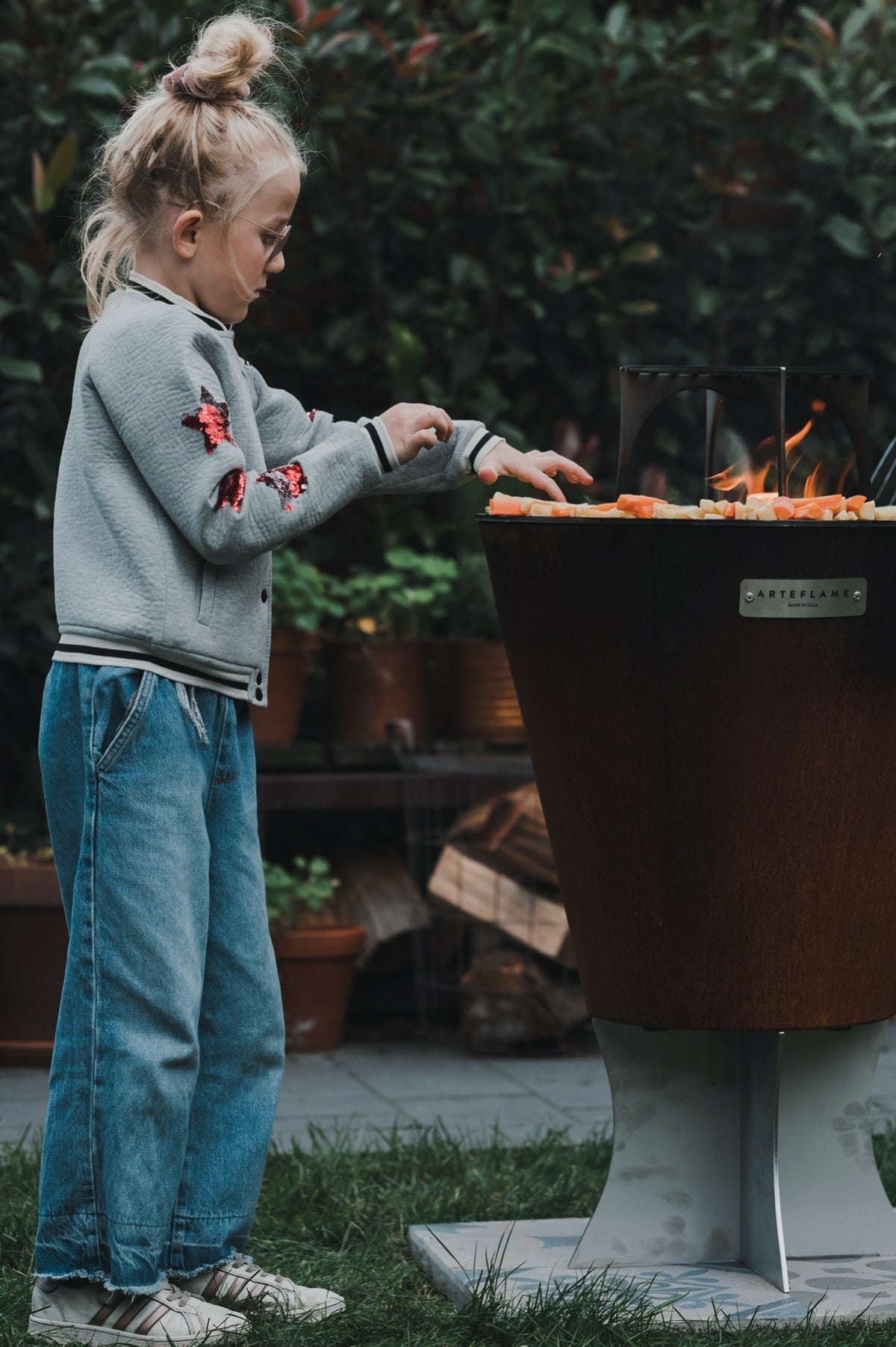 Arteflame One20 Grill Stand - Adjustable for Coffee to Table Height - Tampa soil911.com
