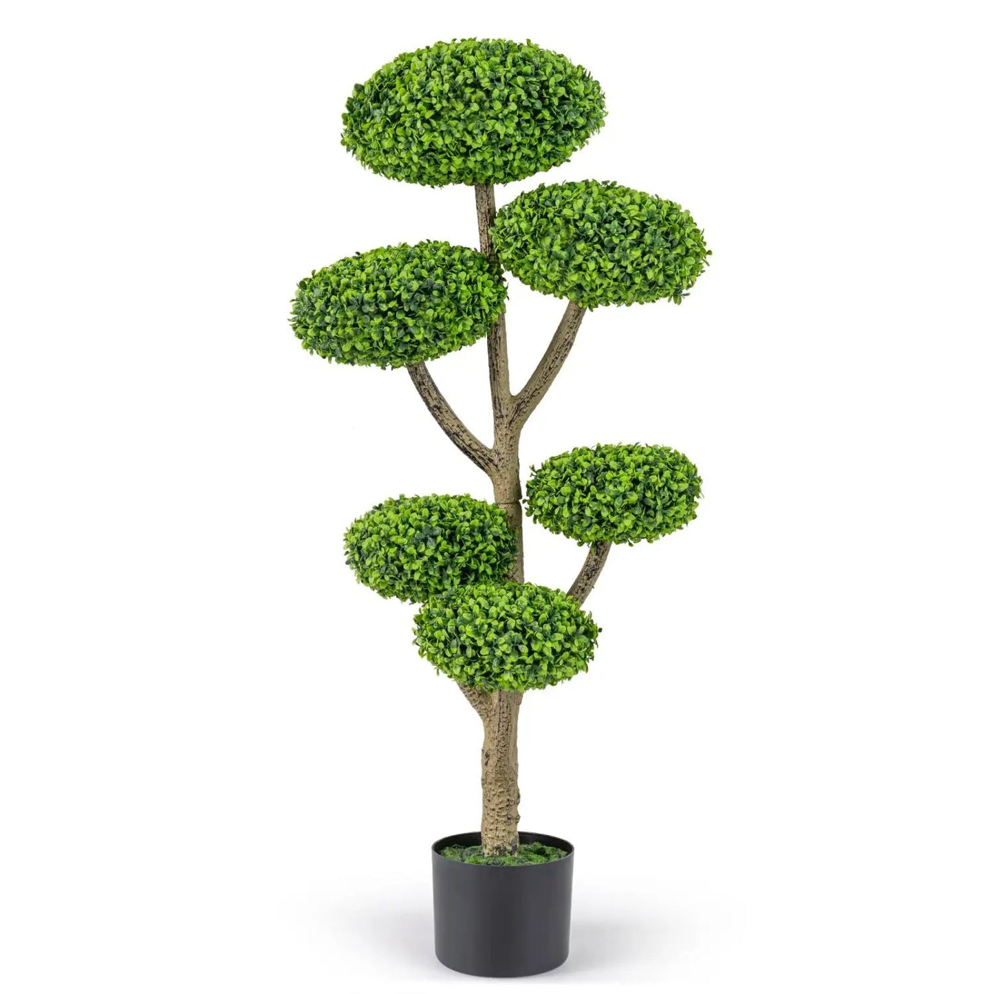 Six Ball Topiary Tree With Weighted Base