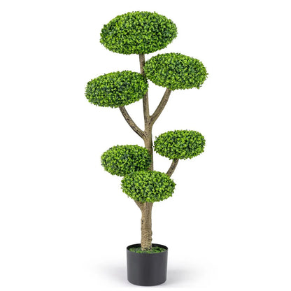 Six Ball Topiary Tree With Weighted Base