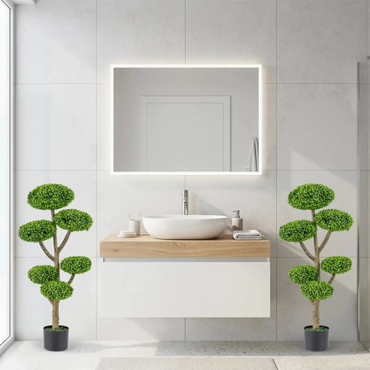 Six Ball Topiary Tree With Weighted Base