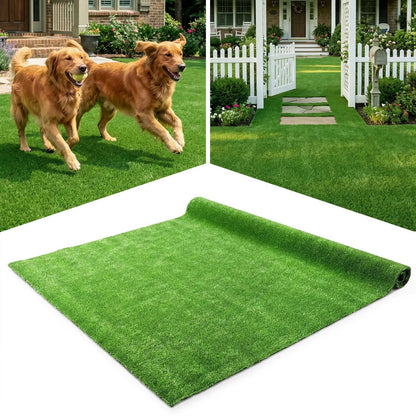 Artificial Turf Rug With 0.3 Inch Pile Height