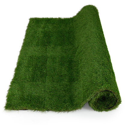 Indoor Outdoor Synthetic Turf Mat with Drainage Holes-L