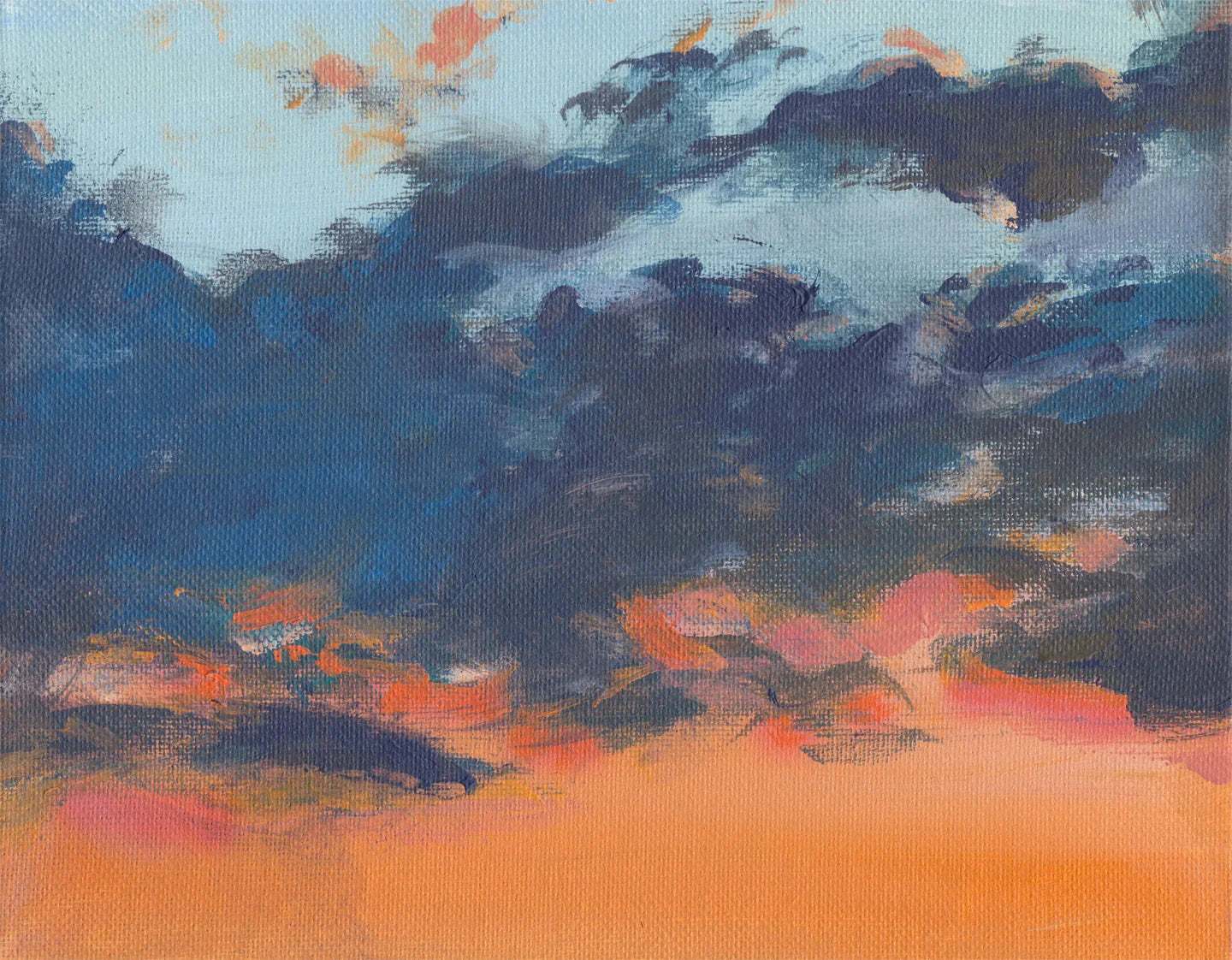 Impresión artística del atardecer en Asbury Park – Arte de pared costero de archivo