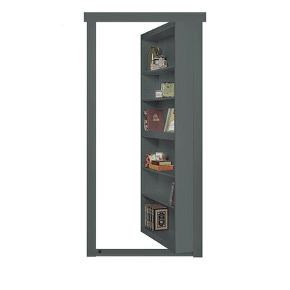 Assembled Flush Mount Paint Grade Hidden Bookcase Door - Tampa Home & Garden Store