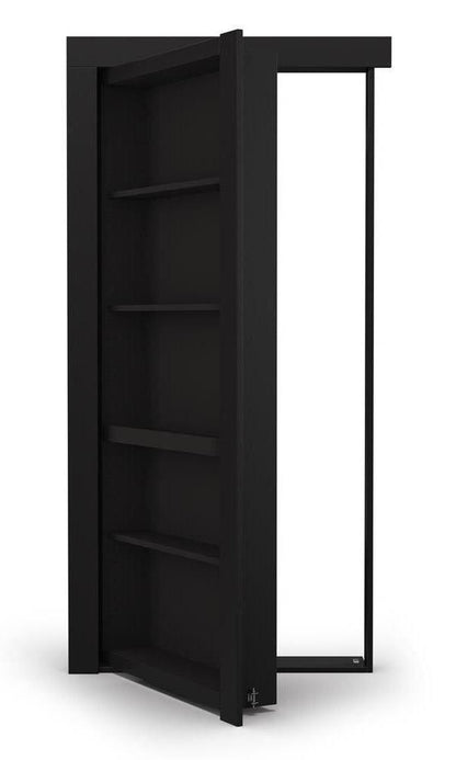 Assembled Flush Mount Paint Grade Hidden Bookcase Door - Tampa Home & Garden Store