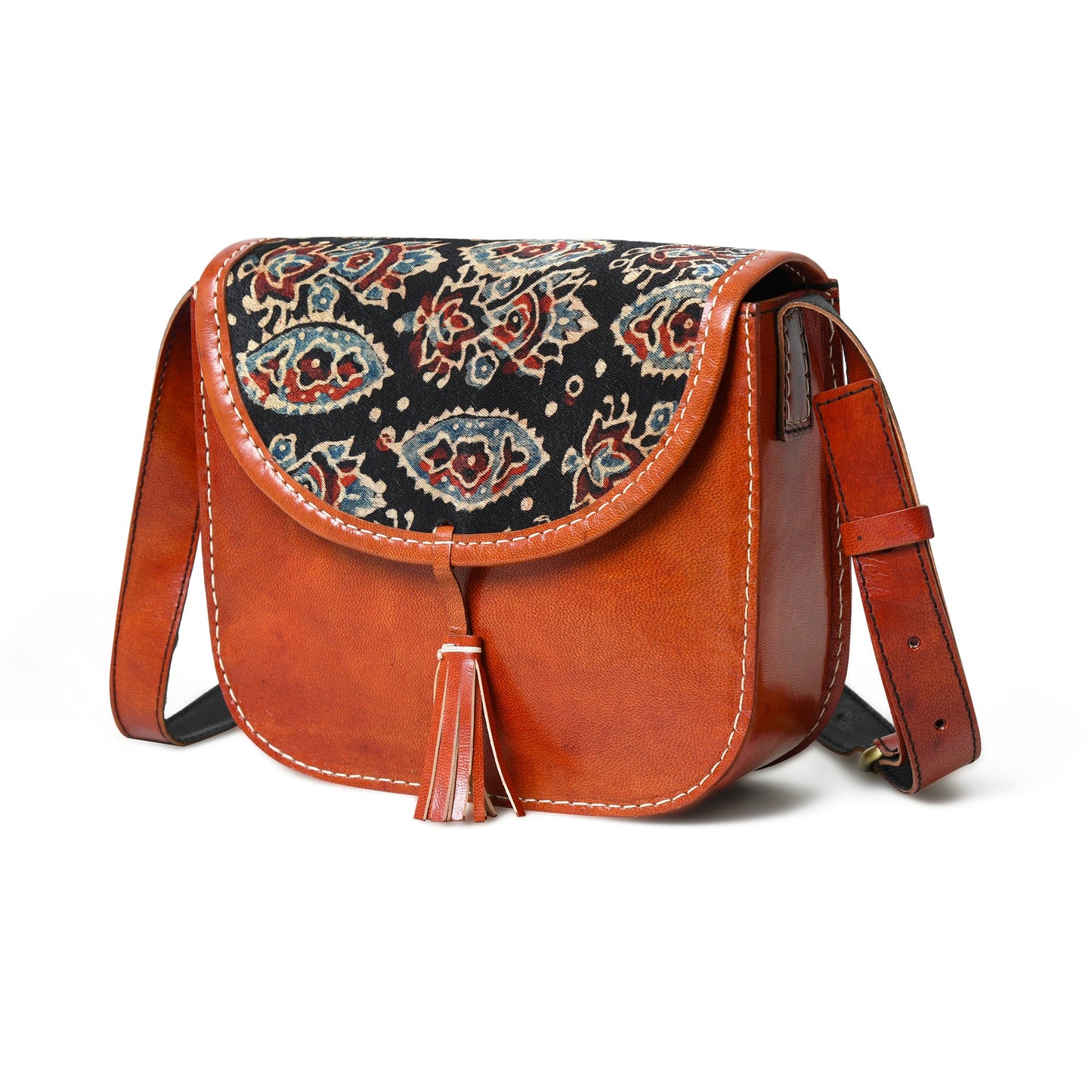 Astounding Ajrakh Ethnic Satchel - Tampa Home & Garden Store