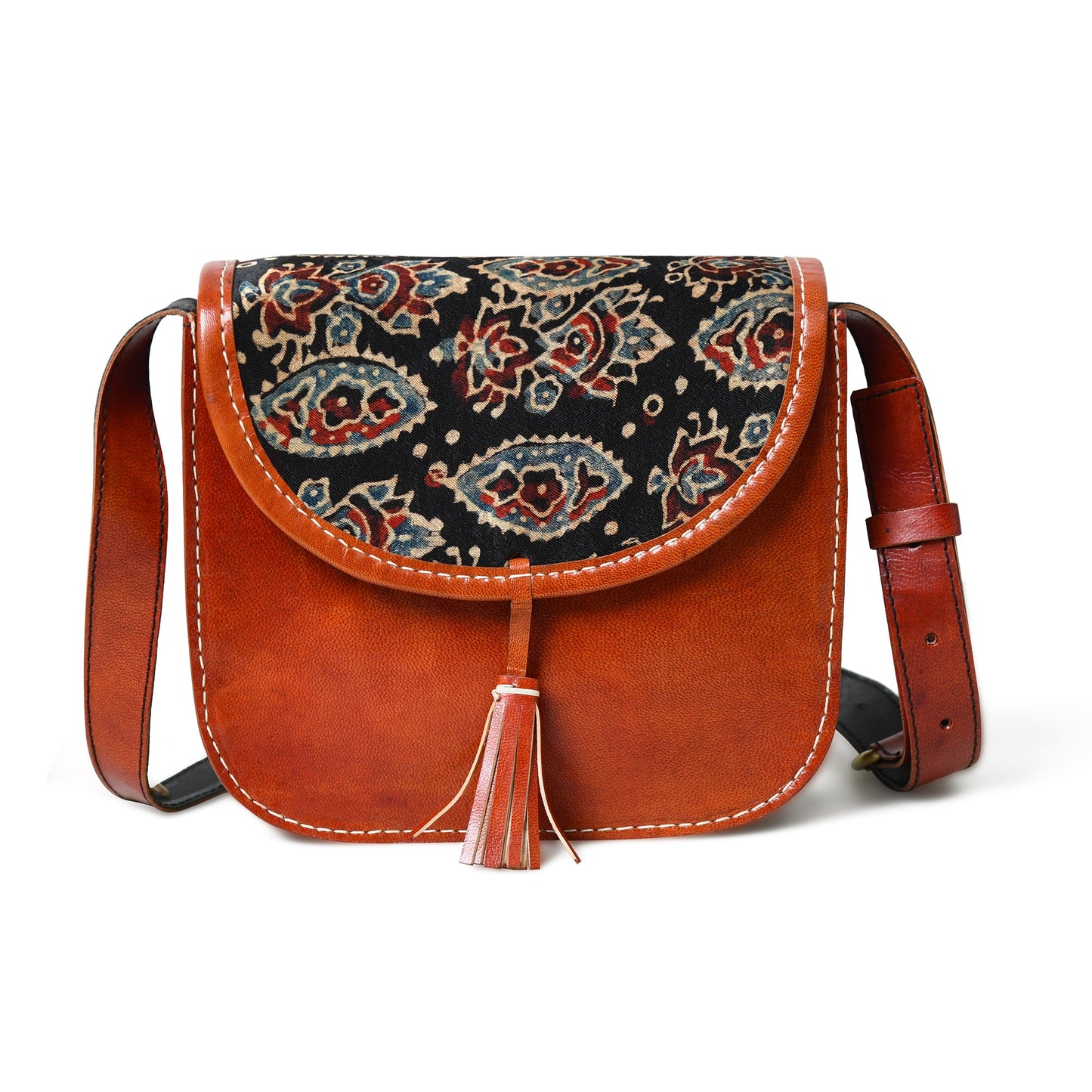 Astounding Ajrakh Ethnic Satchel - Tampa Home & Garden Store
