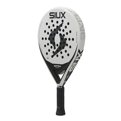 Astra Ctrl 2026 padel racket by Siux USA, white with black perforated face and grip on Tampa Home & Garden Store