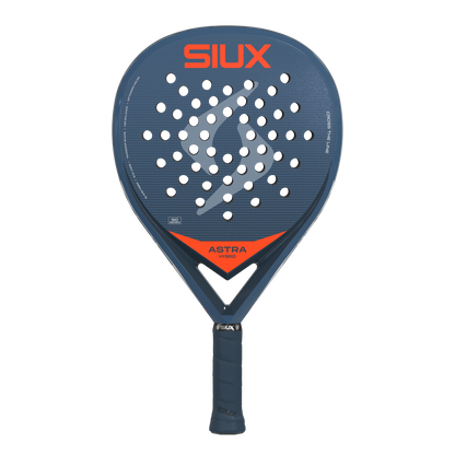 Astra Go Hybrid 2026 Padel Racket blue with orange SIUX logo by Siux USA on Tampa Home & Garden Store